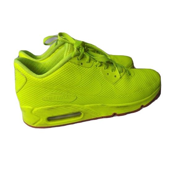 Nike Air Max 90 Hyperfuse ID Womens Size 7.5 Shoes Yellow~822578-997 - Picture 1 of 11